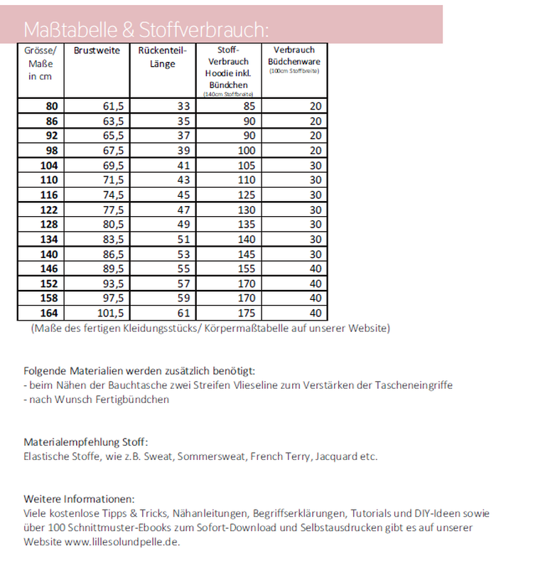 Ebook lillesol basics Comfort Hoodie *mit A0* image number 2