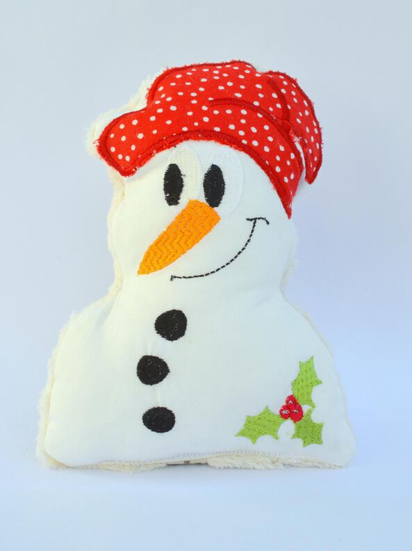 ITH Stickdatei Schneemann für den 16x26cm Rahmen image number 3