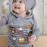 Ebook Hoodie "Henry Baby" von Gr. 44 bis 104 thumbnail number 4