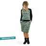 Jerseykleid Raglankleid, Gr. 32-54, Schnittmuster mit Ebenen thumbnail number 3