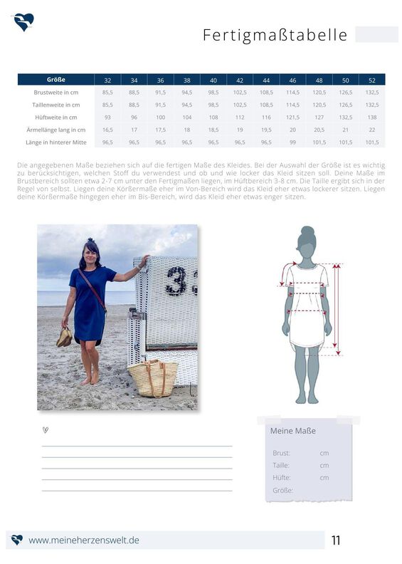 Sweatkleid – eBook Schnittmuster Gr. 32-52 – Livorno  #150 image number 3