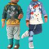 Kinder Pullover mit Teilung Shirt MiniMars ♥ Gr. 62-128 thumbnail number 9