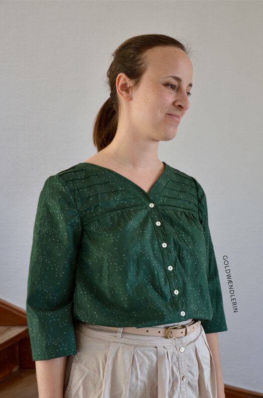 Blusenliebe - Schnittmuster Damen Bluse 34-48 image number 4