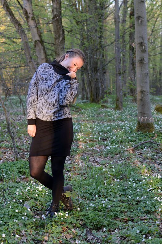 Hoodie / Hoodiekleid Yara Gr.32-54 image number 9