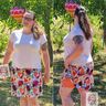 Damen Rock mit Shorts Skort Hosenrock CERGAS ♥ Gr. 34-56 thumbnail number 3