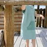 Long Beachhoodie Gr. 62-164, Badeponcho, Frottee, Musselin thumbnail number 7