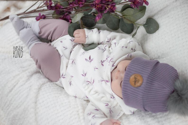 #LoosefitHood Baby #LoosefitRomper 44-86 image number 4