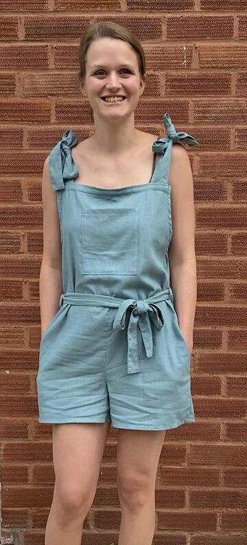 Jumpsuit "Leyla" lang und kurz Schnittmuster & Anleitung image number 10