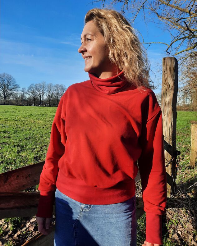 CROP TURTLENECK Rollkragen Pullover Schnittmuster Gr. 30-62 image number 8