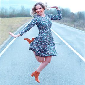 Jerseykleid (32-56) PETROLINA Damen Kleid Schnittmuster