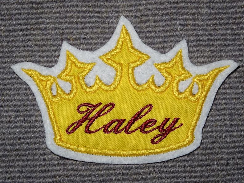 Stickdatei Kronen 2.0 Krone Prinzessin image number 8
