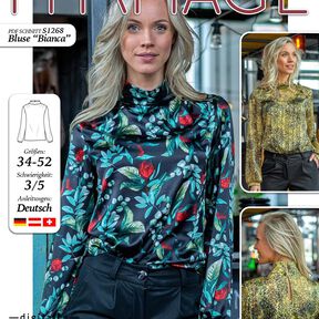 Bluse Bianca Nähanleitung + Schnitt
