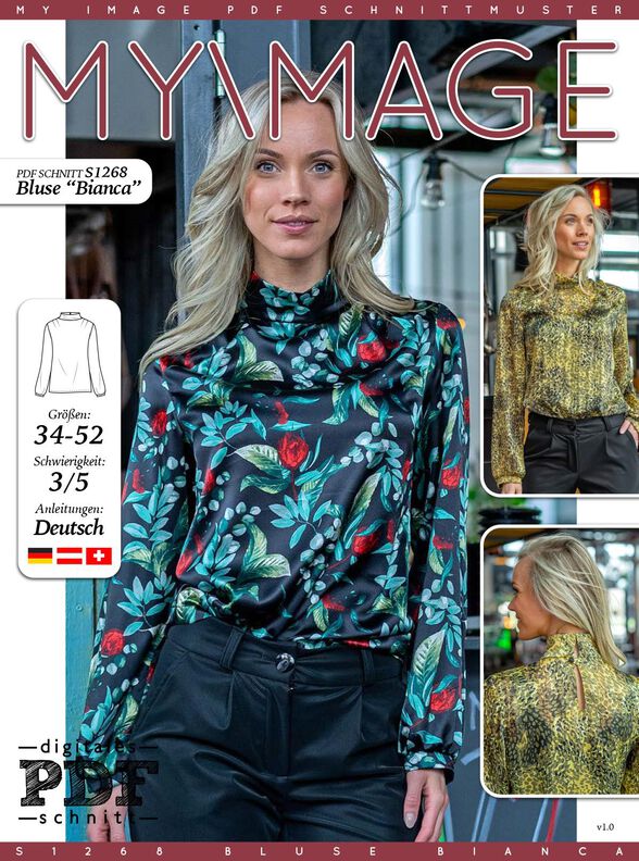 Bluse Bianca Nähanleitung + Schnitt image number 2