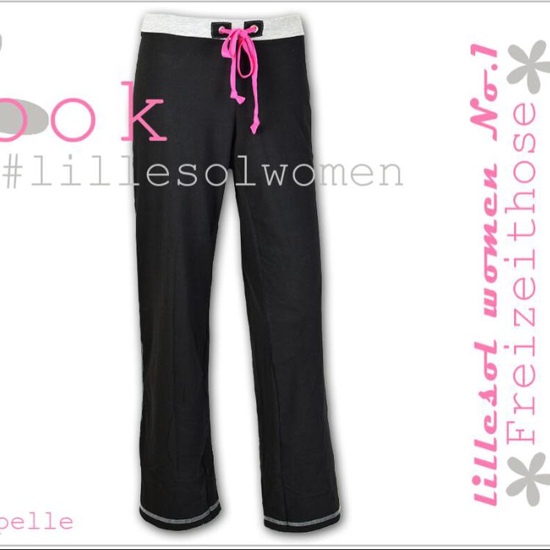 Ebook / Nähanleitung Damen Freizeithose inkl.  A0-Datei image number 1