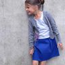 SALLY - Kinderkleid Materialmix 98-152 thumbnail number 7