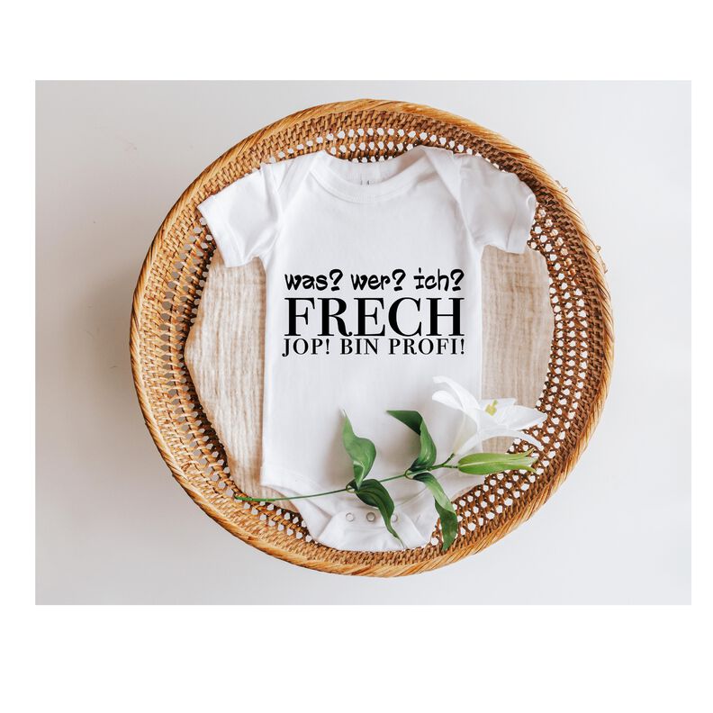 "was?wer?ich? FRECH?" - Statement Plott in 2 Varianten image number 2