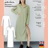 Polokleid Schnittmuster für Damen, XS-XXXL Poloshirt Kleid thumbnail number 7