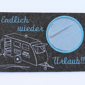 ITH Stickdatei Mugrug Camping Urlaub Wohnwagen