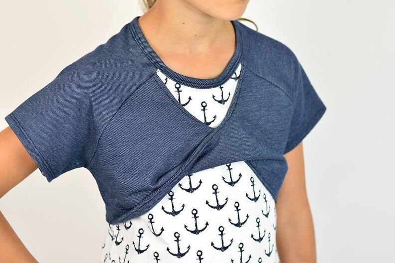 Ebook/Nähanleitung Knotenraglan Kleid & Shirt image number 3