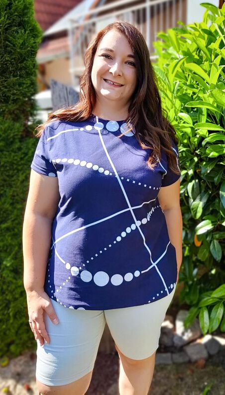  Shirt/Kleid Lena Curvy Gr. 48-60 beamerfähig image number 9