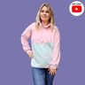 Unisex Sweater mit Reißverschluss Kragen BUKA ♥ Gr. XS-XXXL thumbnail number 1