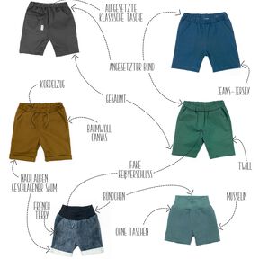 Checker Shorts | Schleiferlwerk | eBook | Größen 56-146