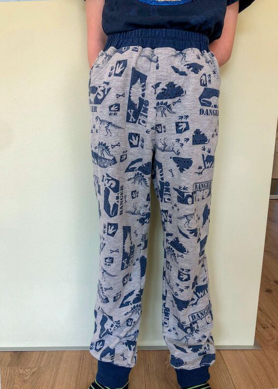 Toni Kinderhose mit Gummizug und Taschen Gr. 98-164, A4+A0 image number 9