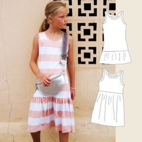 HOLLY Dress Schnittmuster / Jerseykleid in 2 Varianten
