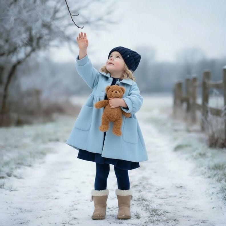 Kindermantel Ninette Gr. 86-170 Beamerdatei image number 9