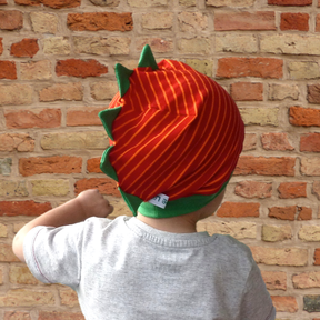 Drachenbeanie | Beanie mit Zacken | Gr. 41 – 60 cm
