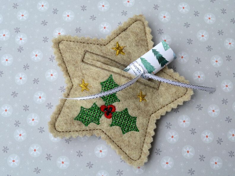 ITH Stickdatei Weihnachten 4er SET 13x13cm image number 5