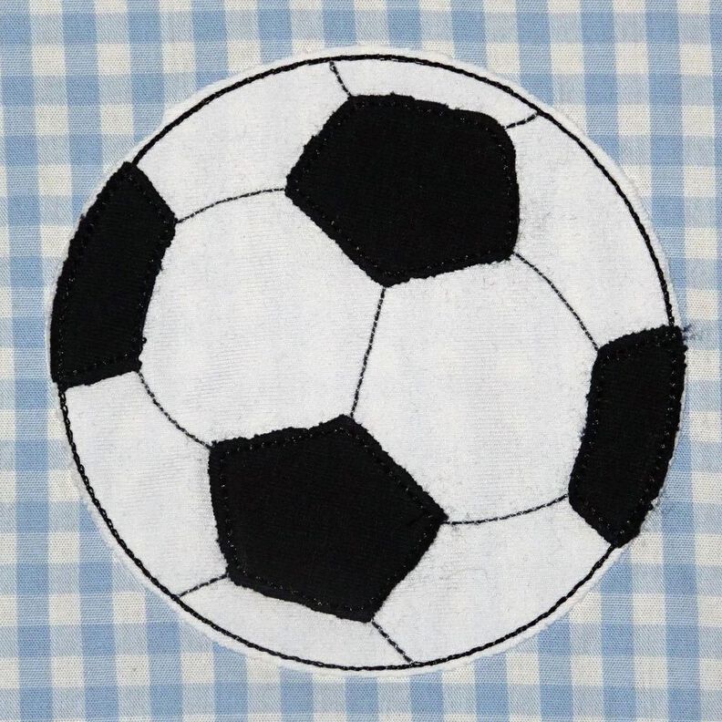 Fußball Doodle Fussball Stickdatei image number 1