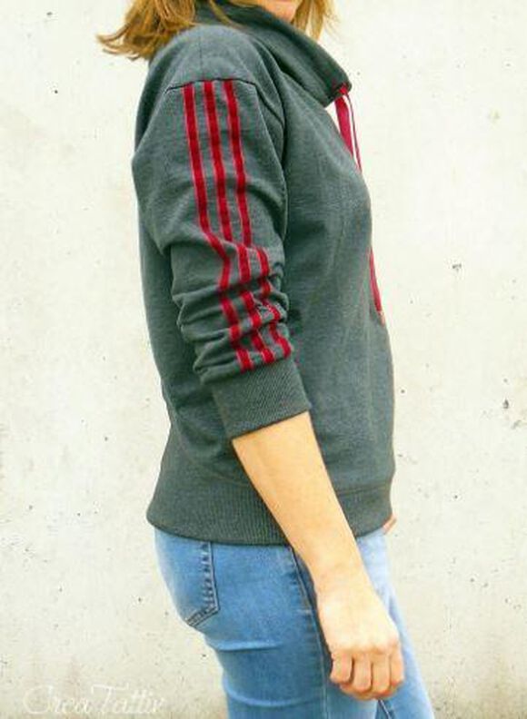 Ebook/Nähanleitung Halbarm-Sweater DAXI Gr. 32 - 48 image number 5