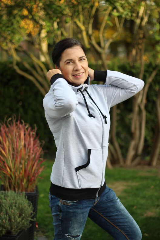 Hoodie + Sweatjacke LUAN Gr. 34-54 image number 4