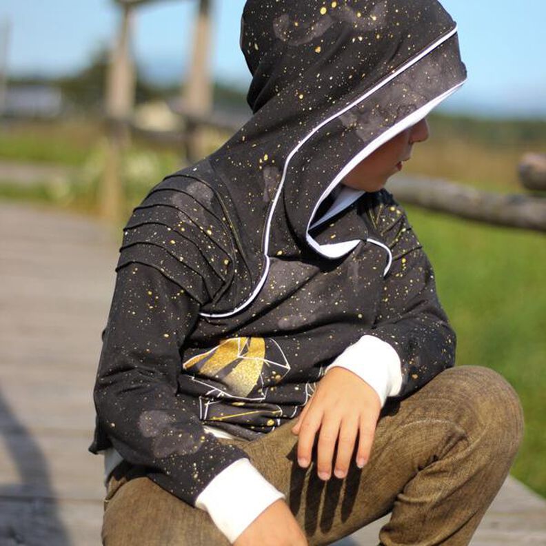 BEAMER + A0 lovely hoodie 50-158 Pullover Sweater Kapuze image number 2