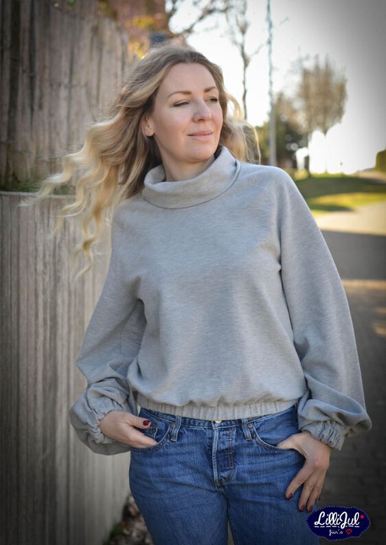Brunhilde - Sweater mit Statementärmeln image number 3
