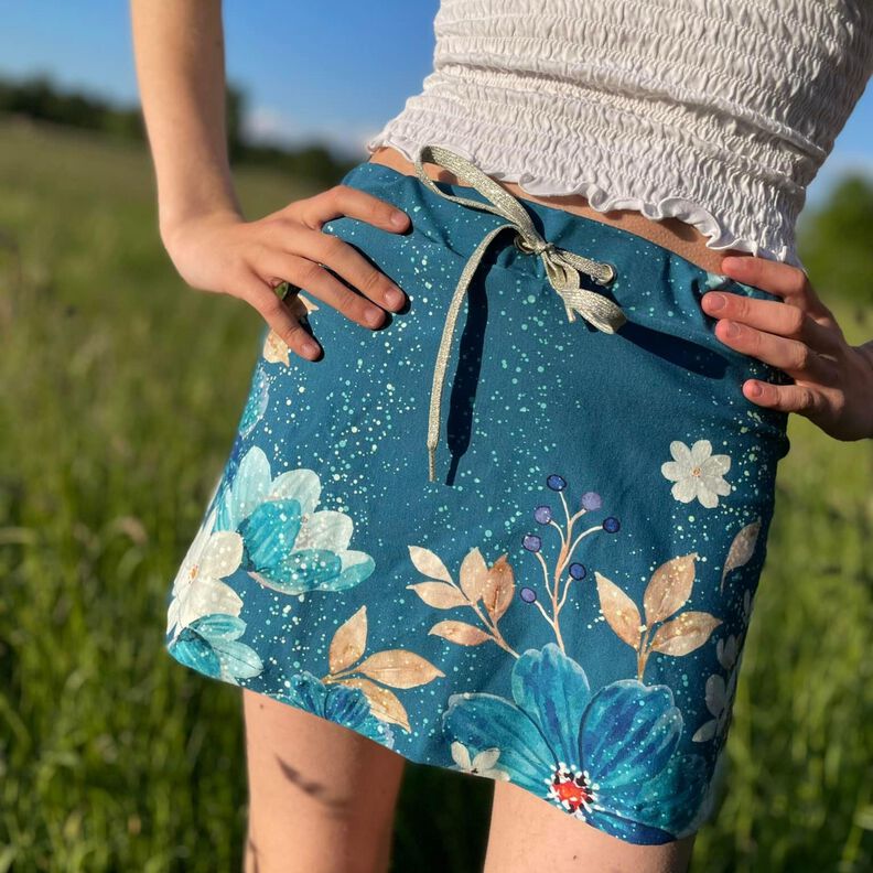Damen Rock mit Shorts Skort Hosenrock CERGAS ♥ Gr. 34-56 image number 4