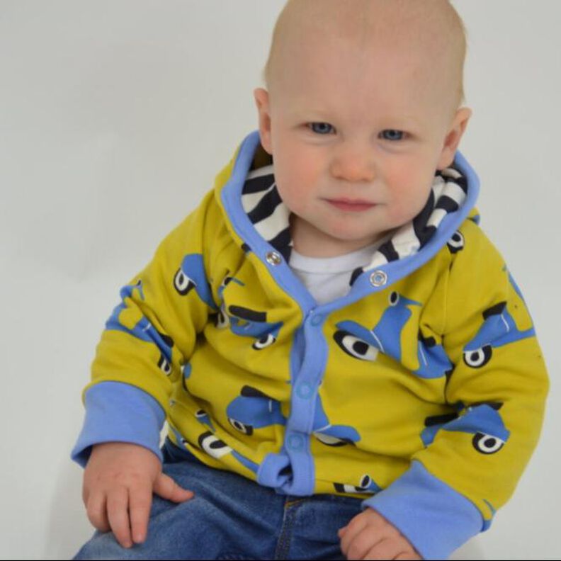 Baby-Kapuzenjacke / Nähanleitung und Schnittmuster image number 1