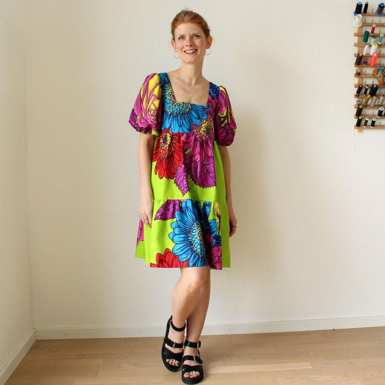 Sommerkleid  oder Top mit Puffärmeln "Natalie"  Gr. 34-54 image number 11