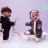 PuppenEbook Jumpsuit Linus und Lina thumbnail number 3