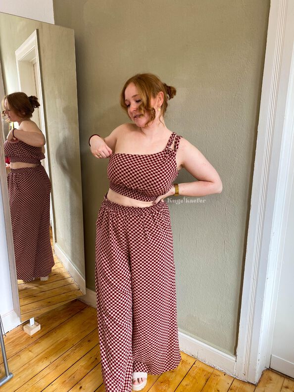 Culotte & Top Schnittmuster Set image number 3