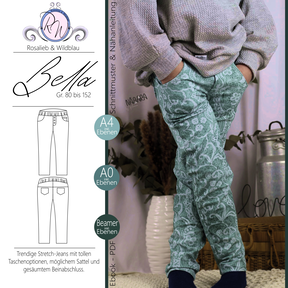 Stretch-Jeans Bella Gr. 80 bis 152 Stretch-Jeans Bella Gr. 80 bis 152