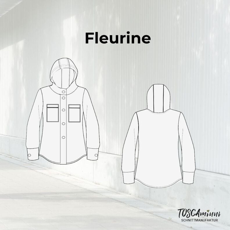 Bluse Fleurine Gr. 34-54 Schnittmuster image number 10