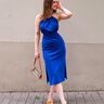 LACE UP DRESS rückenfrei Jerseykleid Schnittmuster Gr. 30-62 thumbnail number 8