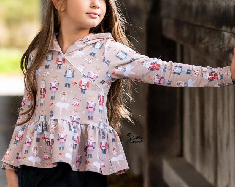 Shirt/ Kleid #Flora Gr. 74-164 inkl. A4/ A0/ Beamerdatei image number 5
