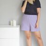 Heinz - knackige Damen-Shorts mit High-Waist-Bund thumbnail number 10