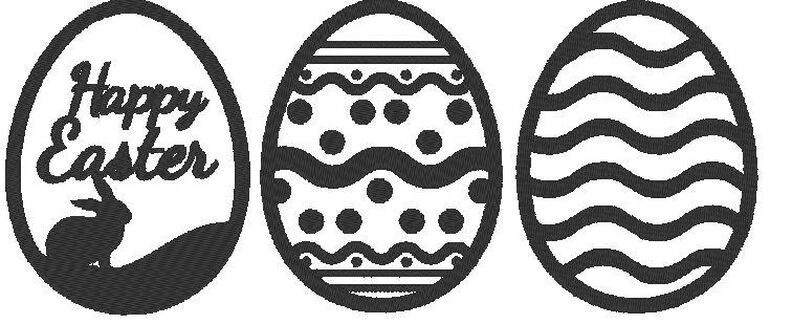 Osterei Stickdatei - Ostern Ei image number 4