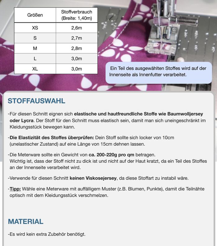 Kleid #Lola Nähanleitung und Schnittmuster (XS-XL) image number 9