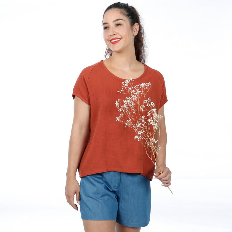 FRAU MIA - Luftige Raglanbluse XS-XXL image number 5