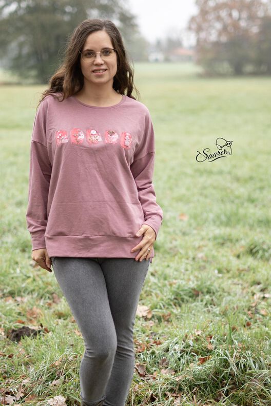 Macadamia Oversize Sweater + Hoodie für Damen Gr. 32-60 image number 9